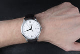  Shop Authentic Tissot T Classic Tradition White Dial Brown Leather Strap Watch For Men - T063.610.16.037.00 - Luxxuri