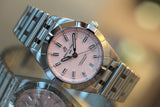  Shop Authentic Breitling Chronomat 32 Diamonds Pink Dial Silver Steel Strap Watch for Women - A77310101K1A1 - Luxxuri