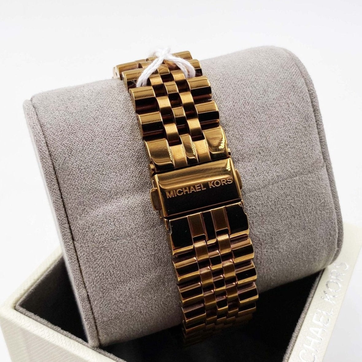  Shop Authentic Michael Kors Lexington Chronograph Brown Dial Brown Steel Strap Watch For Men - MK8522 - Luxxuri