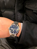  Shop Authentic Tag Heuer Carrera Day Date Blue Dial Silver Steel Strap Watch for Women - WBN2012.BA0640 - Luxxuri
