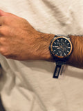  Shop Authentic Hugo Boss Grandmaster Black Dial Black Steel Strap Watch for Men  - 1513885 - Luxxuri