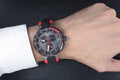 Tissot T Race Cycling Vuelta Black Dial Two Tone Rubber Strap Watch For Men - T111.417.37.441.01