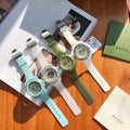  Shop Authentic Gucci Dive Automatic White Dial White Rubber Strap Unisex Watch - YA136342 - Luxxuri