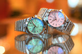  Shop Authentic Breitling Chronomat 32 Diamonds Pink Dial Silver Steel Strap Watch for Women - A77310101K1A1 - Luxxuri