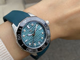  Shop Authentic Tag Heuer Aquaracer Professional 300 Automatic Diamonds Green Dial Green Rubber Strap Watch for Women - WBP231G.FT6226 - Luxxuri