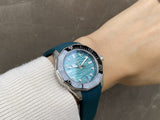  Shop Authentic Tag Heuer Aquaracer Professional 300 Automatic Diamonds Green Dial Green Rubber Strap Watch for Women - WBP231G.FT6226 - Luxxuri