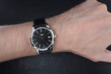  Shop Authentic Tissot T Classic Dream Black Dial Black Leather Strap Watch for Men - T033.410.26.053.01 - Luxxuri
