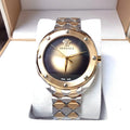  Shop Authentic Versace Shadov Quartz Gold Dial Two Tone Steel Strap Watch for Women - VEBM00518 - Luxxuri