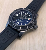  Shop Authentic Breitling Superocean Automatic 46mm Black Dial Black Rubber Strap Watch for Men - M17368B71B1S1 - Luxxuri