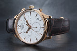  Shop Authentic Tissot T Classic Tradition Chronograph White Dial Brown Leather Strap Watch For Men - T063.617.36.037.00 - Luxxuri
