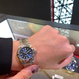  Shop Authentic Tag Heuer Aquaracer Blue Dial Silver Steel Strap Watch for Women - WBD1412.BA0741 - Luxxuri