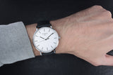  Shop Authentic Tissot T Classic Everytime Large White Dial Black Leather Strap Watch For Men - T109.610.16.031.00 - Luxxuri