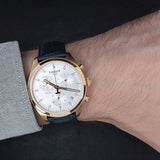  Shop Authentic Tissot T Classic PR 100 Chronograph Silver Dial Black Leather Strap Watch for Men - T101.417.36.031.00 - Luxxuri
