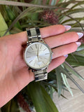  Shop Authentic Michael Kors Jaryn Quartz Silver Dial Silver Steel Strap Watch For Women - MK3499 - Luxxuri