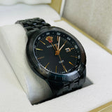  Shop Authentic Versace Univers Quartz Black Dial Black Steel Strap Watch for Men - VEBK00618 - Luxxuri