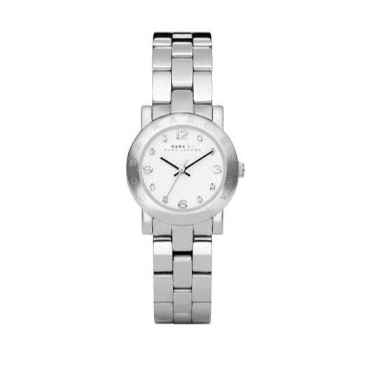  Shop Authentic Marc Jacobs Mini Amy White Dial Silver Steel Strap Watch for Women - MBM3055 - Luxxuri