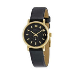  Shop Authentic Marc Jacobs Baker Black Dial Black Leather Strap Watch for Women - MBM1273 - Luxxuri