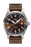  Shop Authentic IWC Pilot's Watch Mark XVII Edition "Antoine De Saint Exupery" Brown Dial Brown Leather Strap Watch for Men - IW327003 - Luxxuri