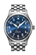  Shop Authentic IWC Le Petit Prince XVIII Edition Blue Dial Silver Steel Strap Watch for Men - IW327014 - Luxxuri