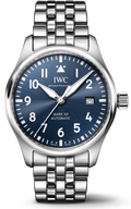  Shop Authentic IWC Le Petit Prince XVIII Edition Blue Dial Silver Steel Strap Watch for Men - IW327014 - Luxxuri