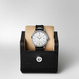  Shop Authentic IWC Portofino Automatic White Dial Black Leather Strap Watch for Men - IW356501 - Luxxuri