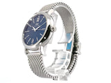  Shop Authentic IWC Portofino Automatic Blue Dial Silver Mesh Bracelet Watch for Women - IW357404 - Luxxuri