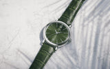  Shop Authentic IWC Portofino Automatic Green Dial Green Leather Strap Watch for Women - IW357405 - Luxxuri
