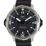  Shop Authentic IWC Aquatimer Automatic 2000 Black Dial Black Rubber Strap Watch for Men - IW358002 - Luxxuri