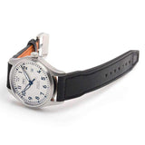  Shop Authentic IWC Pilot's Watch Mark XVIII White Dial Black Leather Strap Watch for Men - IW327002 - Luxxuri