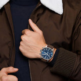  Shop Authentic IWC Pilot’s Watch Chronograph Edition “Le Petit Prince” Blue Dial Brown Leather Strap Watch for Men - IW377714 - Luxxuri