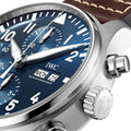  Shop Authentic IWC Pilot’s Watch Chronograph Edition “Le Petit Prince” Blue Dial Brown Leather Strap Watch for Men - IW377714 - Luxxuri
