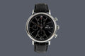  Shop Authentic IWC Portofino Chronograph Black Dial Black Leather Strap Watch for Men - IW391029 - Luxxuri