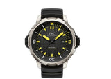  Shop Authentic IWC Aquatimer Automatic 2000 Black Dial Black Rubber Strap Watch for Men - IW358001 - Luxxuri
