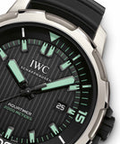  Shop Authentic IWC Aquatimer Automatic 2000 Black Dial Black Rubber Strap Watch for Men - IW358002 - Luxxuri