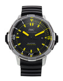  Shop Authentic IWC Aquatimer Automatic 2000 Black Dial Black Rubber Strap Watch for Men - IW358001 - Luxxuri