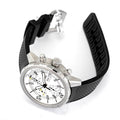  Shop Authentic IWC Aquatimer Chronograph White Dial Black Rubber Strap Watch for Men - IW376801 - Luxxuri