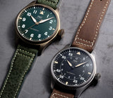  Shop Authentic IWC Pilot's Watch Mark XVIII 40mm Black Dial Brown Leather Strap Watch for Men - IW327006 - Luxxuri