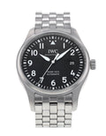  Shop Authentic IWC Pilot’s Watch Mark XVIII Black Dial Silver Steel Strap Watch for Men - IW327015 - Luxxuri