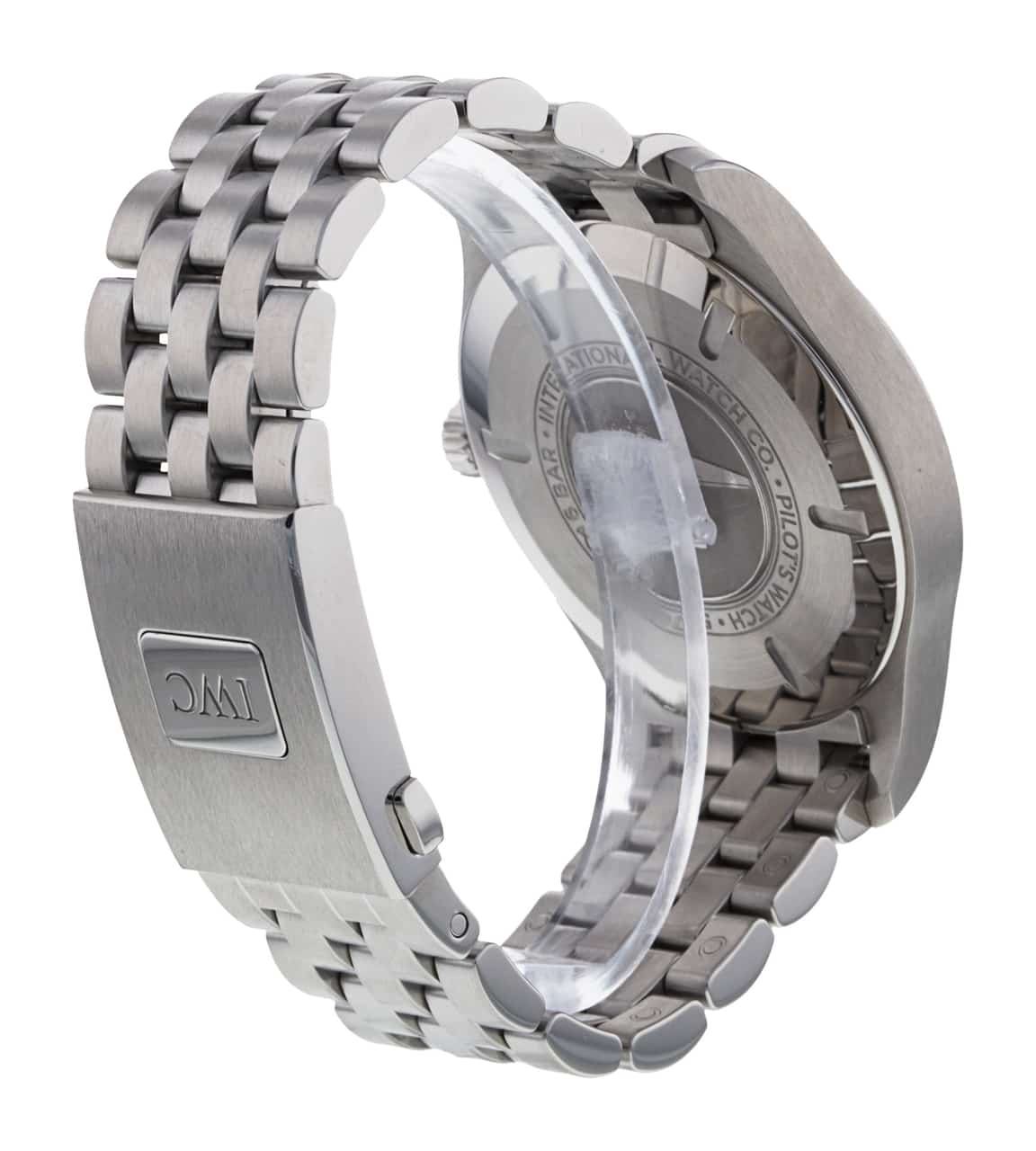  Shop Authentic IWC Pilot’s Watch Mark XVIII Black Dial Silver Steel Strap Watch for Men - IW327015 - Luxxuri