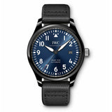  Shop Authentic IWC Pilot’s Watch Mark XVIII Edition “Laureus Sport for Good Foundation" Blue Dial Black Nylon Strap Watch for Men - IW324703 - Luxxuri