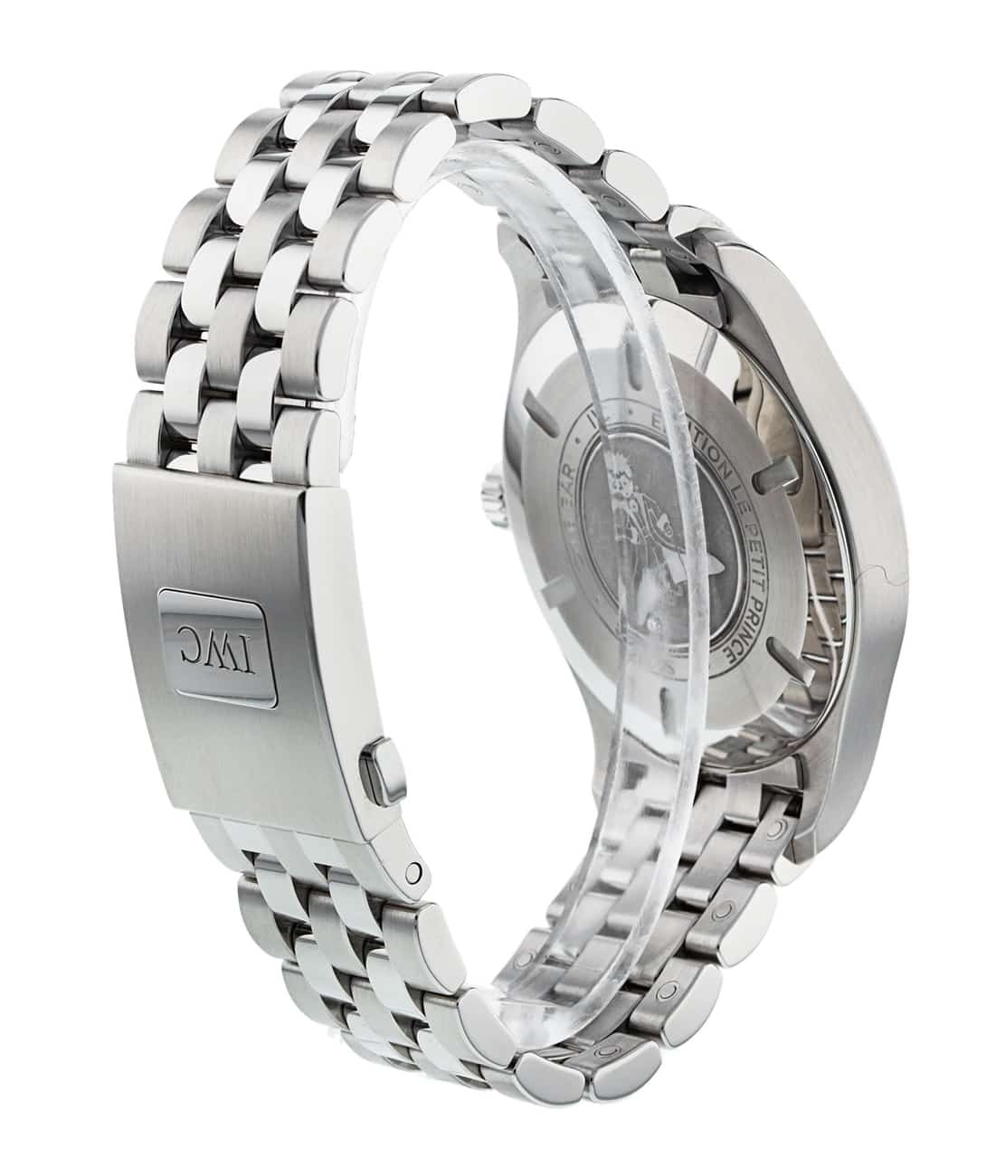  Shop Authentic IWC Le Petit Prince XVIII Edition Blue Dial Silver Steel Strap Watch for Men - IW327014 - Luxxuri