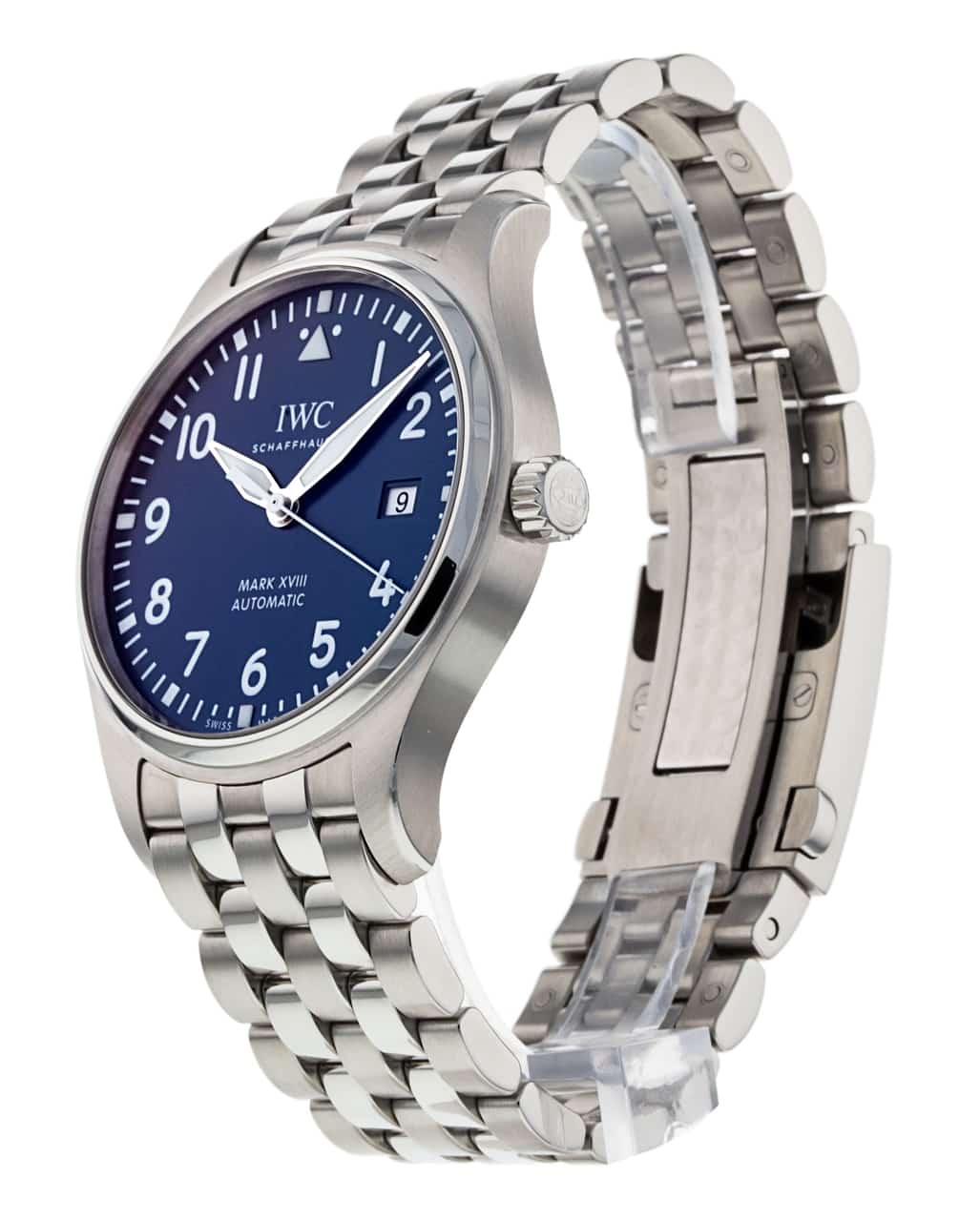  Shop Authentic IWC Le Petit Prince XVIII Edition Blue Dial Silver Steel Strap Watch for Men - IW327014 - Luxxuri