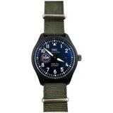 Shop Authentic IWC Pilot’s Watch Mark XVIII Top Gun Edition “SFTI” Black Dial Green Nylon Strap Watch for Men - IW324712 - Luxxuri