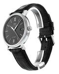  Shop Authentic IWC Portofino Automatic Black Dial Black Leather Strap Watch for Men - IW356502 - Luxxuri