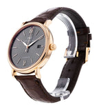 Shop Authentic IWC Portofino Automatic Grey Dial Brown Leather Strap Watch for Men - IW356511 - Luxxuri