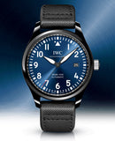  Shop Authentic IWC Pilot’s Watch Mark XVIII Edition “Laureus Sport for Good Foundation" Blue Dial Black Nylon Strap Watch for Men - IW324703 - Luxxuri