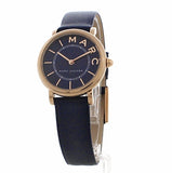  Shop Authentic Marc Jacobs Roxy Navy Blue Dial Navy Blue Leather Strap Watch for Women - MJ1539 - Luxxuri