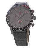  Shop Authentic Hugo Boss Rafale Chronograph Grey Dial Black Leather Strap Watch For Men - HB1513445 - Luxxuri