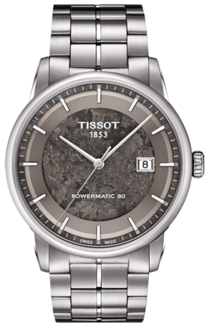  Shop Authentic Tissot Luxury Powermatic 80 Anthracite Grey Dial Silver Steel Strap Watch For Men - T086.407.11.061.10 - Luxxuri