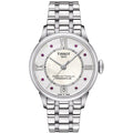  Shop Authentic Tissot Chemin Des Tourelles Powermatic 80 Rubies Mother of Pearl Dial Silver Steel Strap Watch For Women - T099.207.11.113.00 - Luxxuri